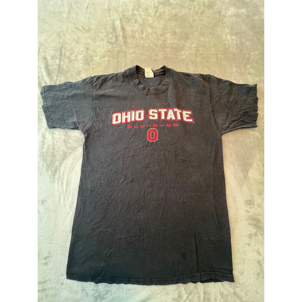 AS Sports Ohio State Buckeyes T-Shirt Mens Large Black NCAA Fan Apparel